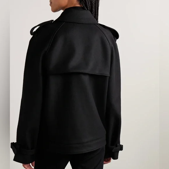 Nili Lotan Amaury Wool-Blend Double Breasted Coat, S - Picture 4 of 15